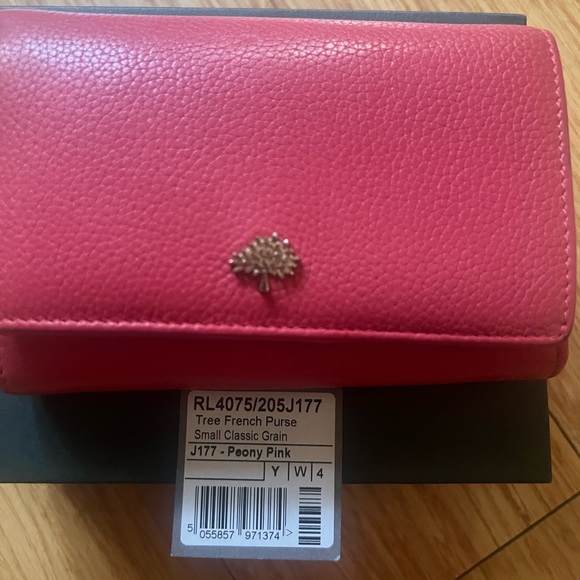 Mulberry Peony Pink Medium French Continental Wallet - Picture 13 of 16